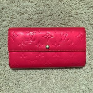 Louis Vuitton Hot Pink Wallet